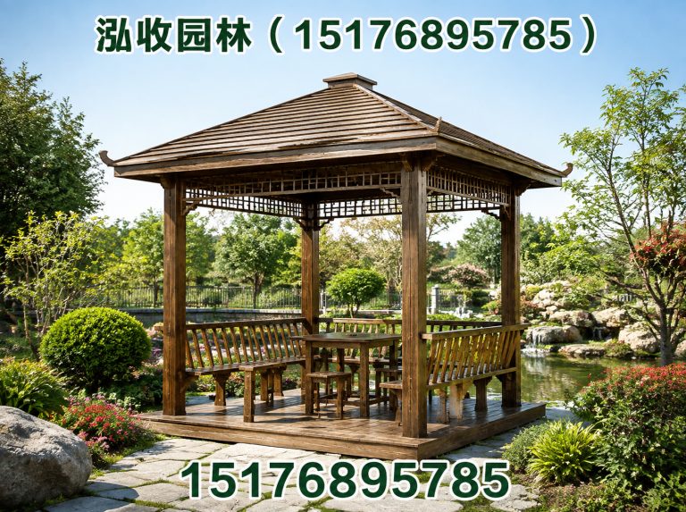 黑河凉亭展示图